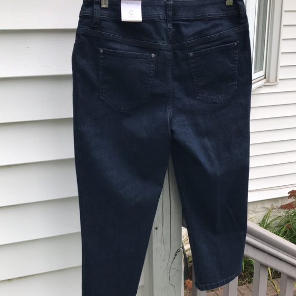 Chico’s Premium Denim Capri Crop Size O NWT - Picture 4 of 7